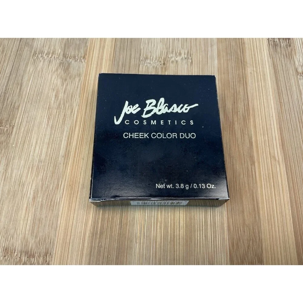 Joe Blasco Cheek Color Duo 0.13 Oz. Magenta Fling Haughty Bronze NIB
